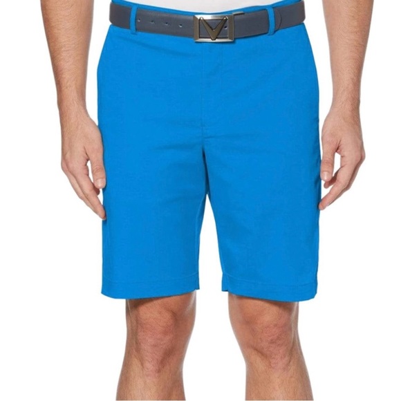 Callaway 10” golf shorts Teal Men’s Size 36 Pockets Zip Button closure Casual - Picture 1 of 11